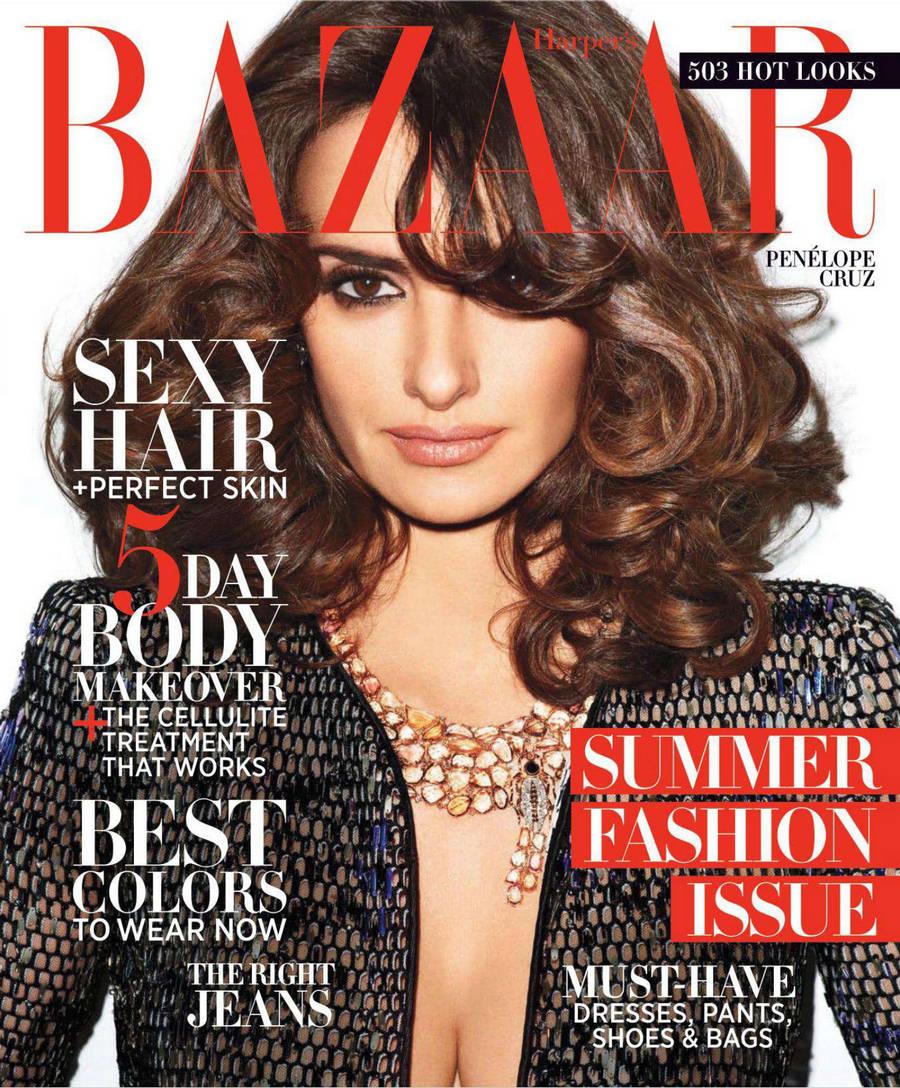 Penelope Cruz Harpers Bazaar Cover