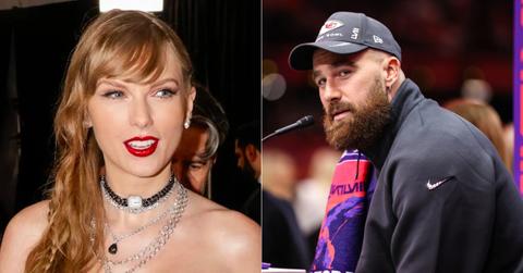 travis kelce taylor swift grammy wins heard album