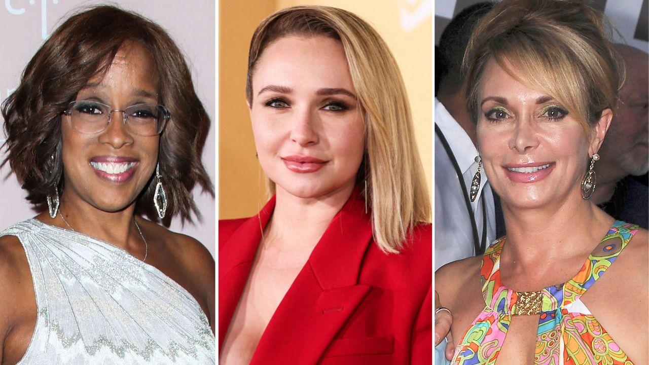 Photo of Gayle King, Hayden Panettiere and Lesley Vogel