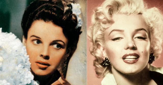 wizard of oz star judy garland longed to look like marilyn monroe