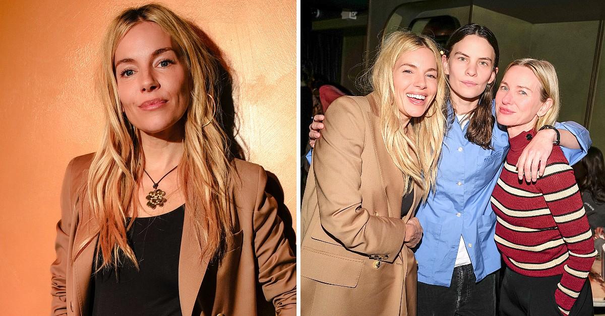 sienna miller host marior screening pp