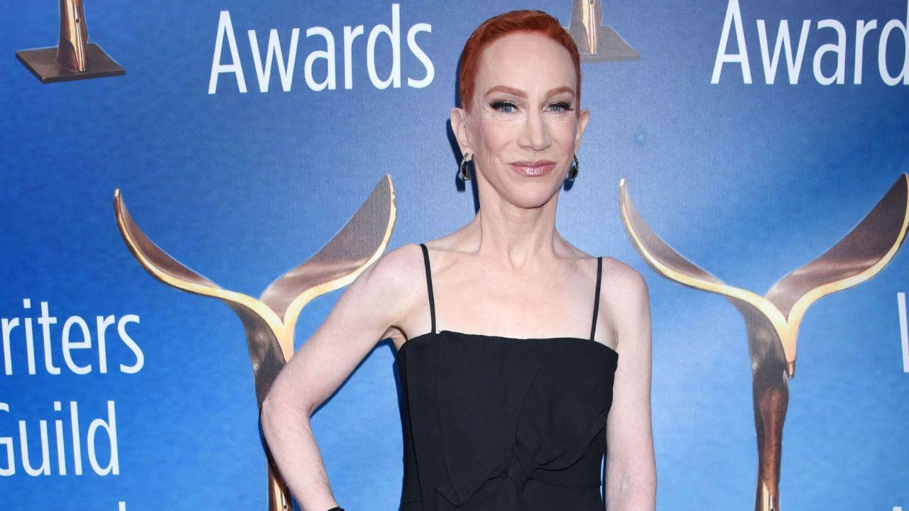 Image of Kathy Griffin discussed the purpose behind her latest comedy performances.