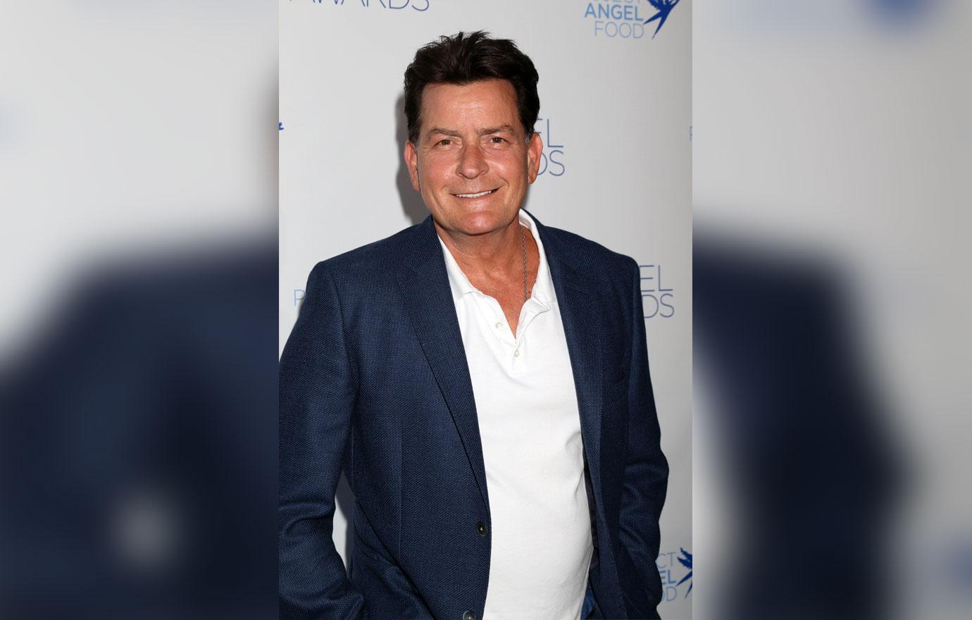 charlie sheen lunch daughter lola family drama