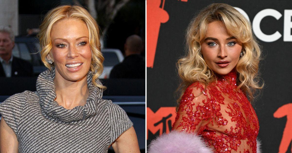 Photo of one fan said of Jenna Jameson recreating Sabrina Carpenter's magazine cover, 'You did it better!'