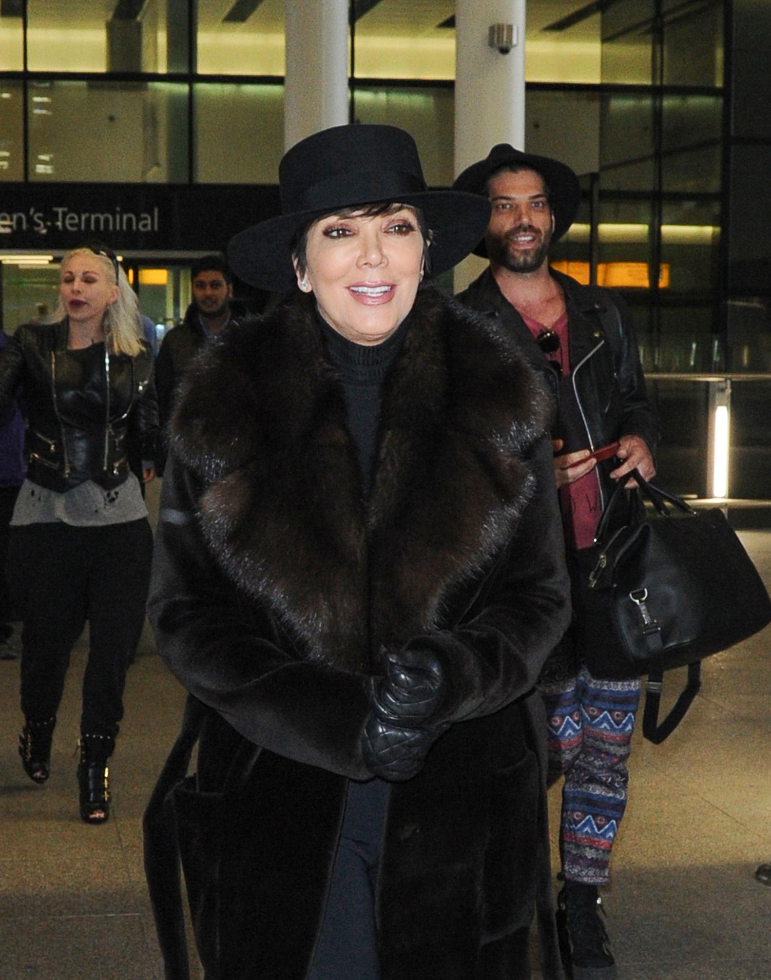 Kris Jenner London Vacation