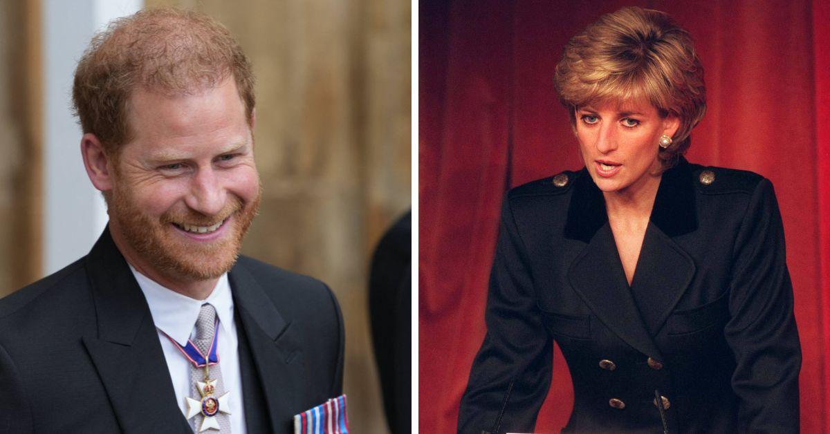 prince harry and princess diana