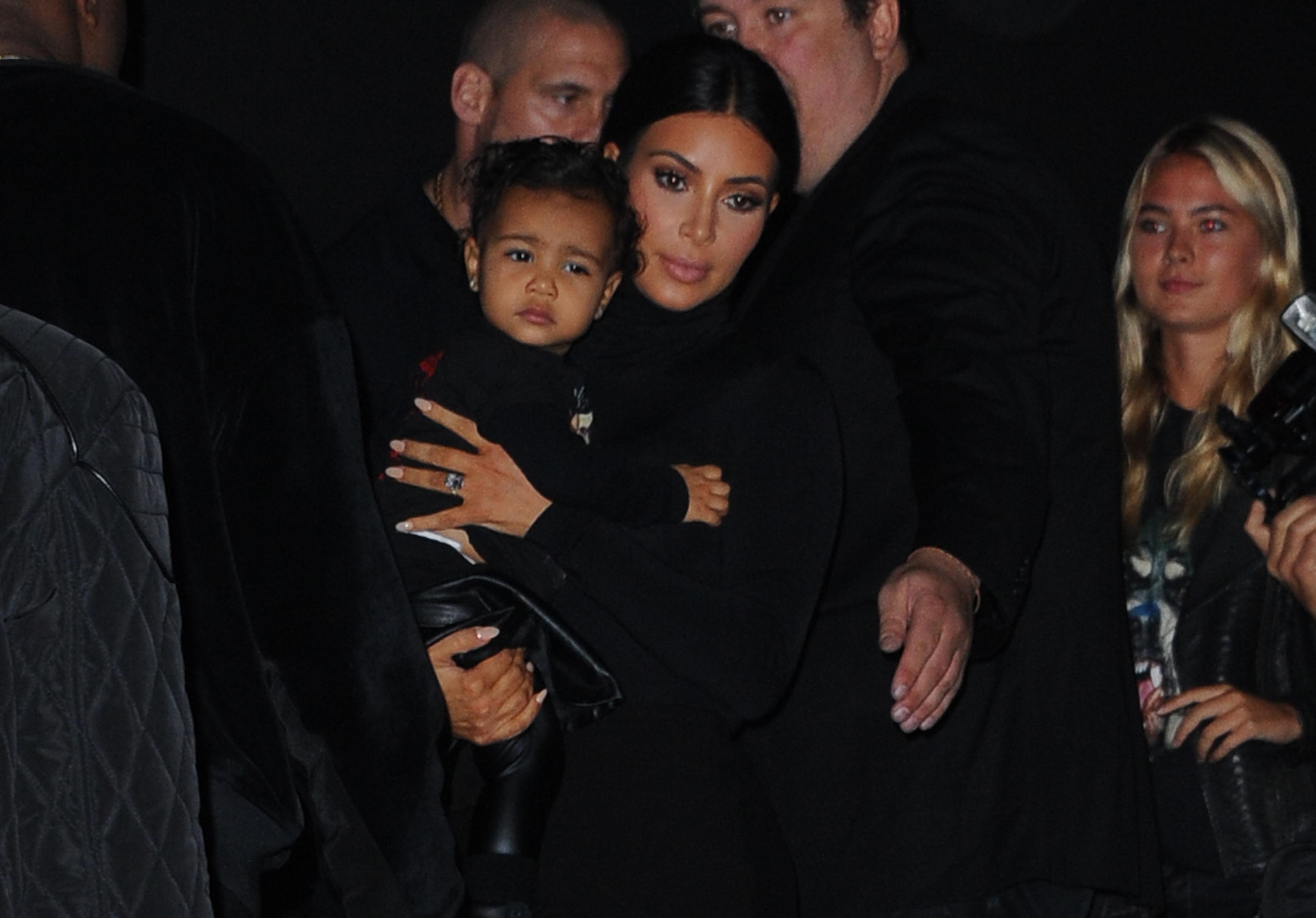 North West Gifts Kim Kardashian With A Customized Hermes Bag For Her  Birthday!