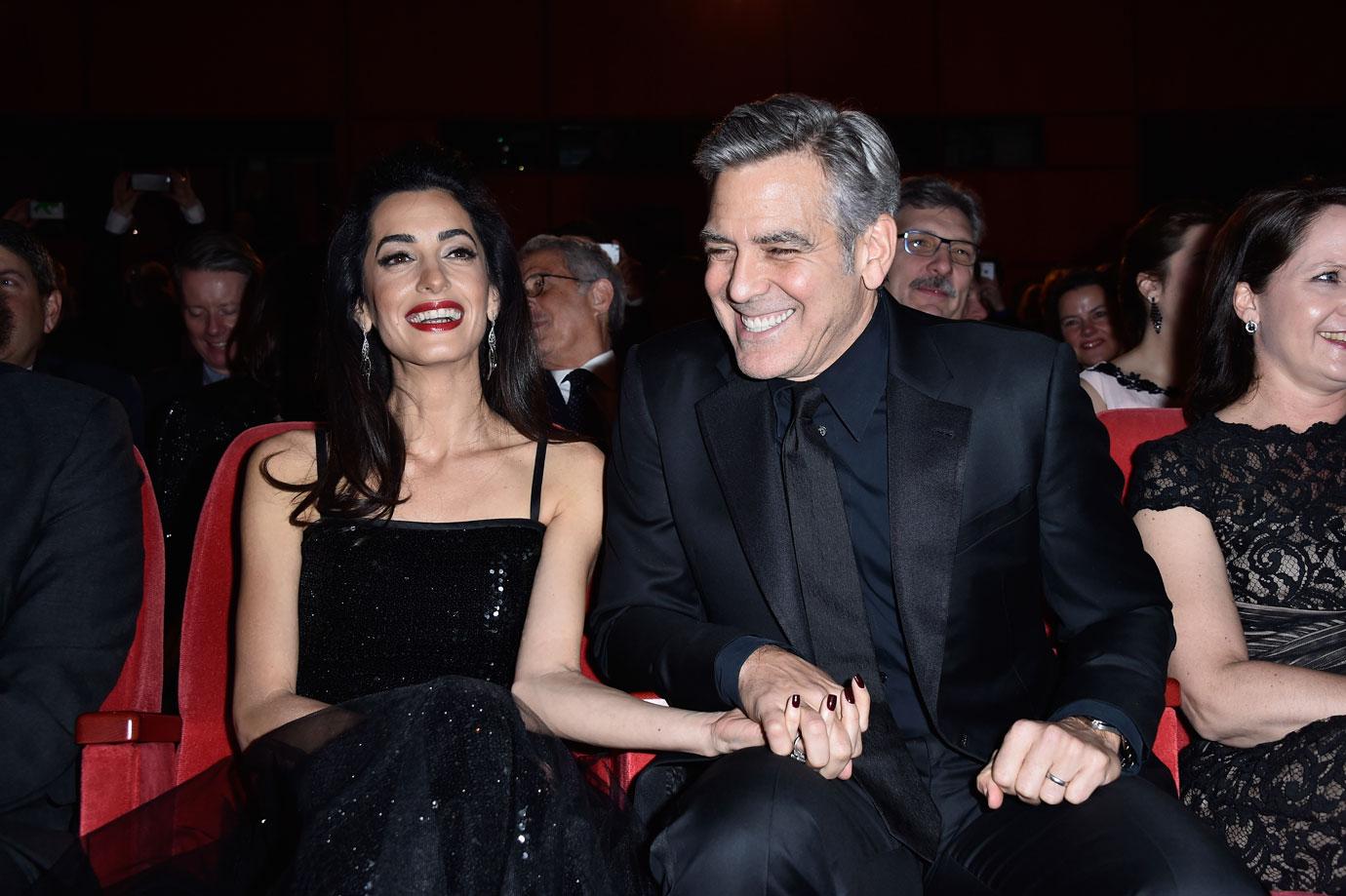 George Clooney Amal Clooney Twins 02