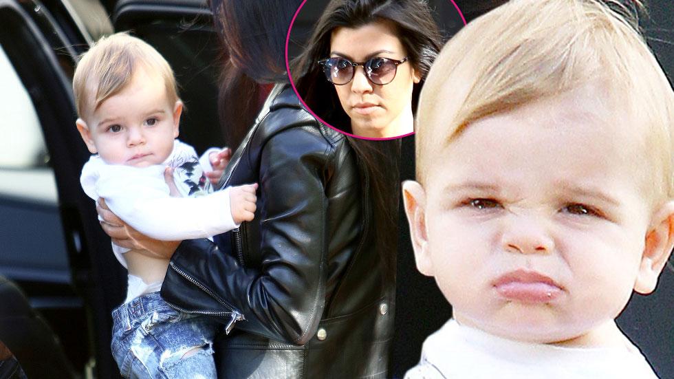 Kourtney Kardashian Steps Out With Son Reign In Rare Public Outing ...