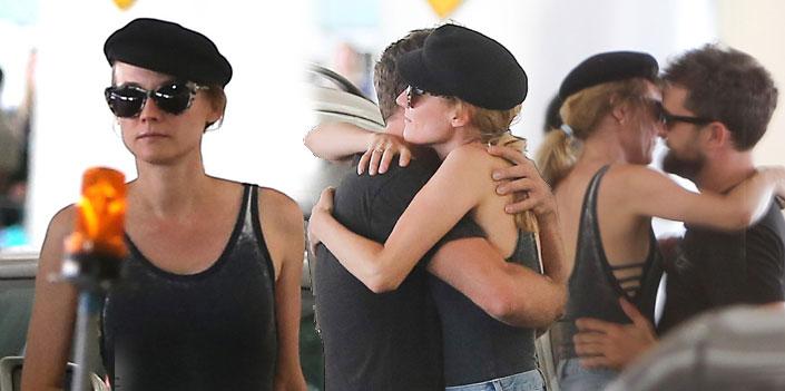 diane kruger joshua jackson breakup airport hugging photos