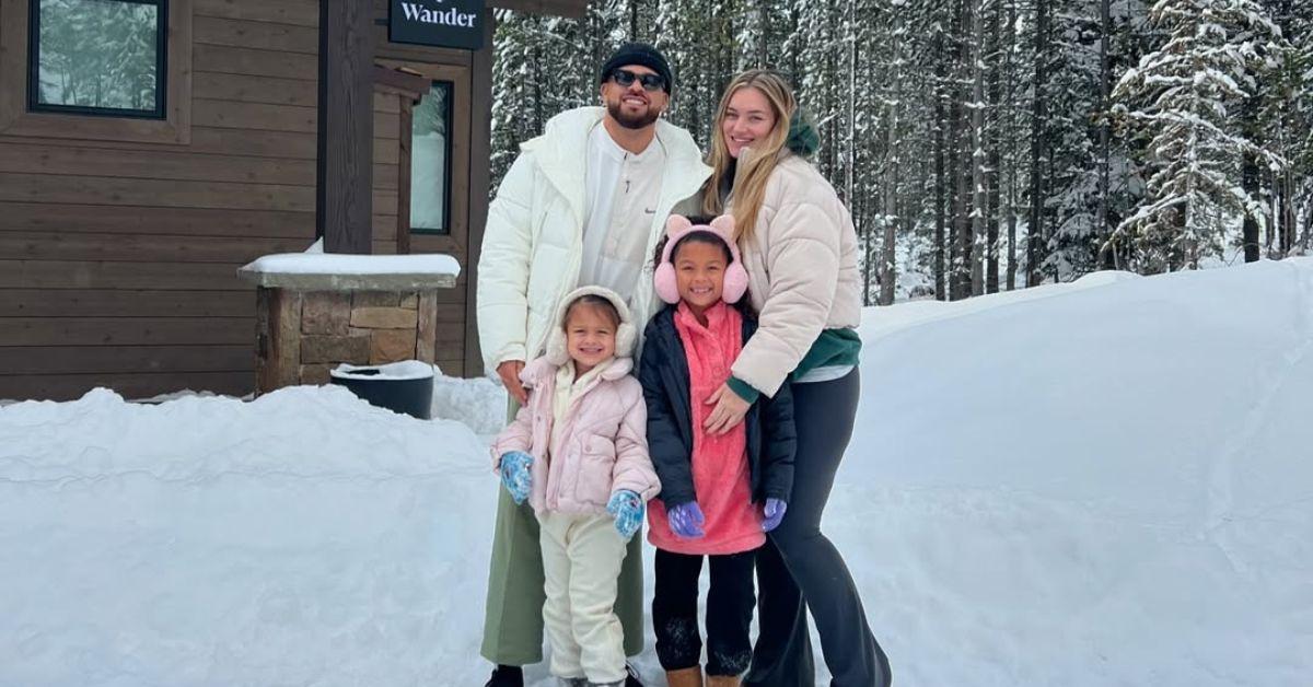 Photo of Cory Wharton, Taylor Selfridge and their children