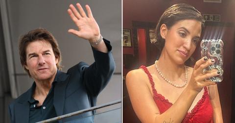 A photo of Tom Cruise and a picture of Victoria Canal.