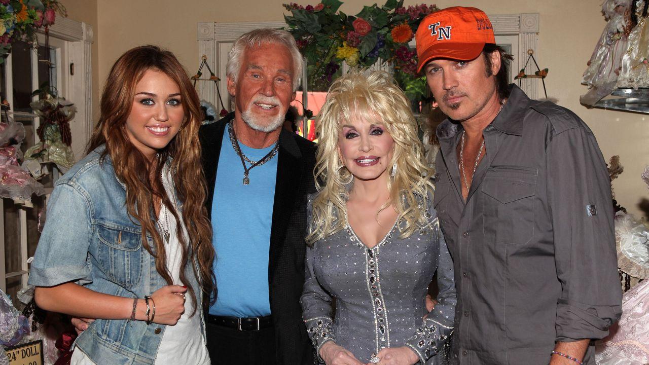 Miley Cyrus, Billy Ray Cyrus, Dolly Parton