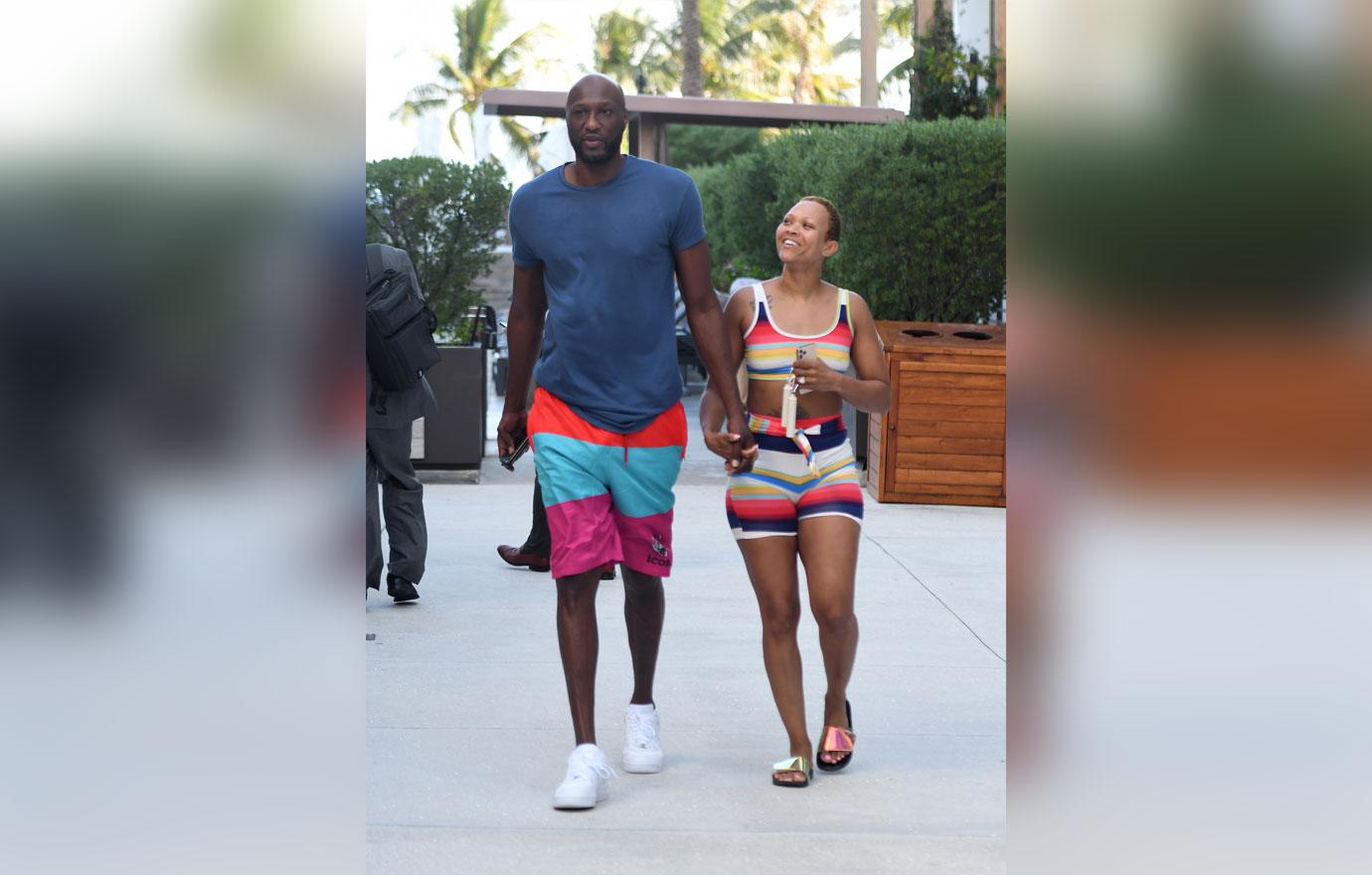 //lamar odom sabrina parr pool miami