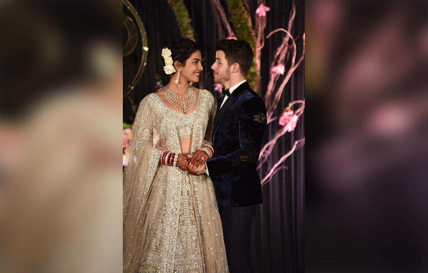 Nick Jonas and Priyanka Chopra are seen having another marriage ceremony in Delhi, India