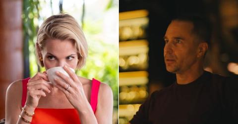 Leslie Bibb and Sam Rockwell