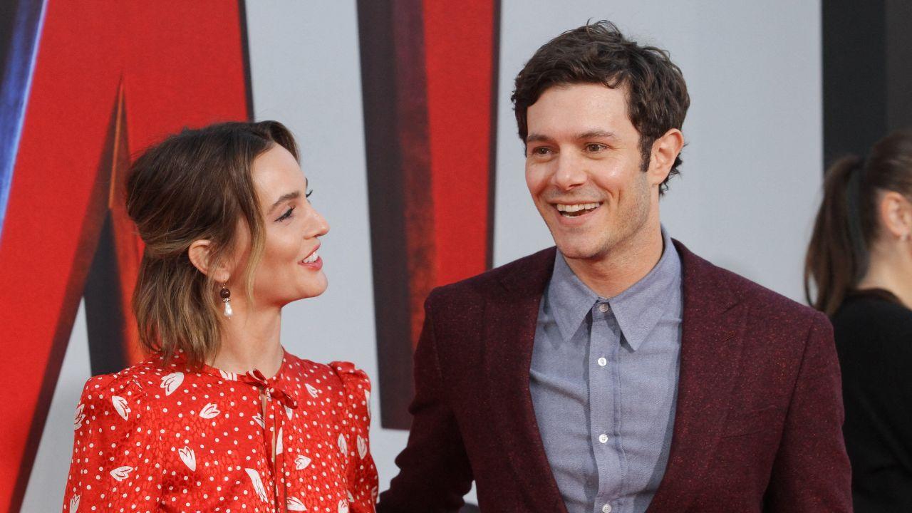 image of Leighton Meester thought Adam Brody liked her roommate before they got married.
