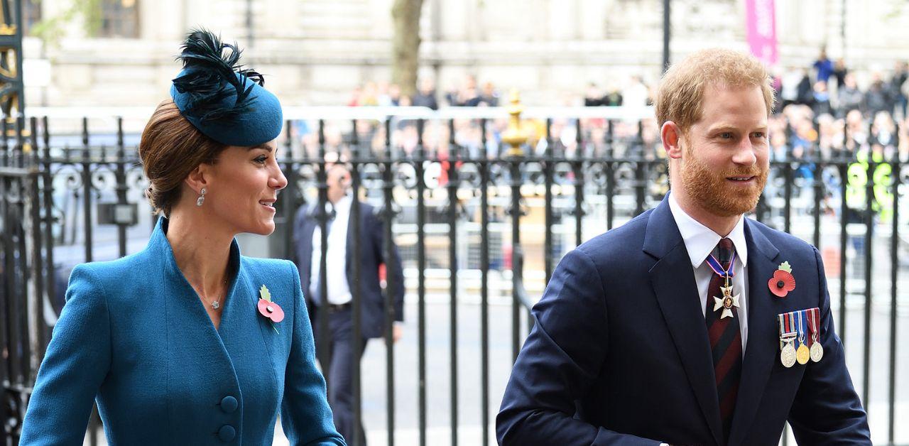 kate middleton caught middle prince willam prince harrys explosive feud