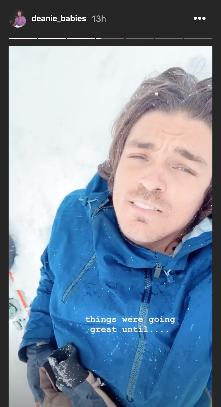 Dean Unglert Ski Accident