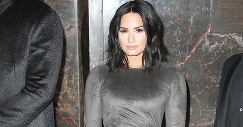 Demi Lovato & Joe Manganiello Visit The Empire State Building To Celebrate International Day Of Happiness