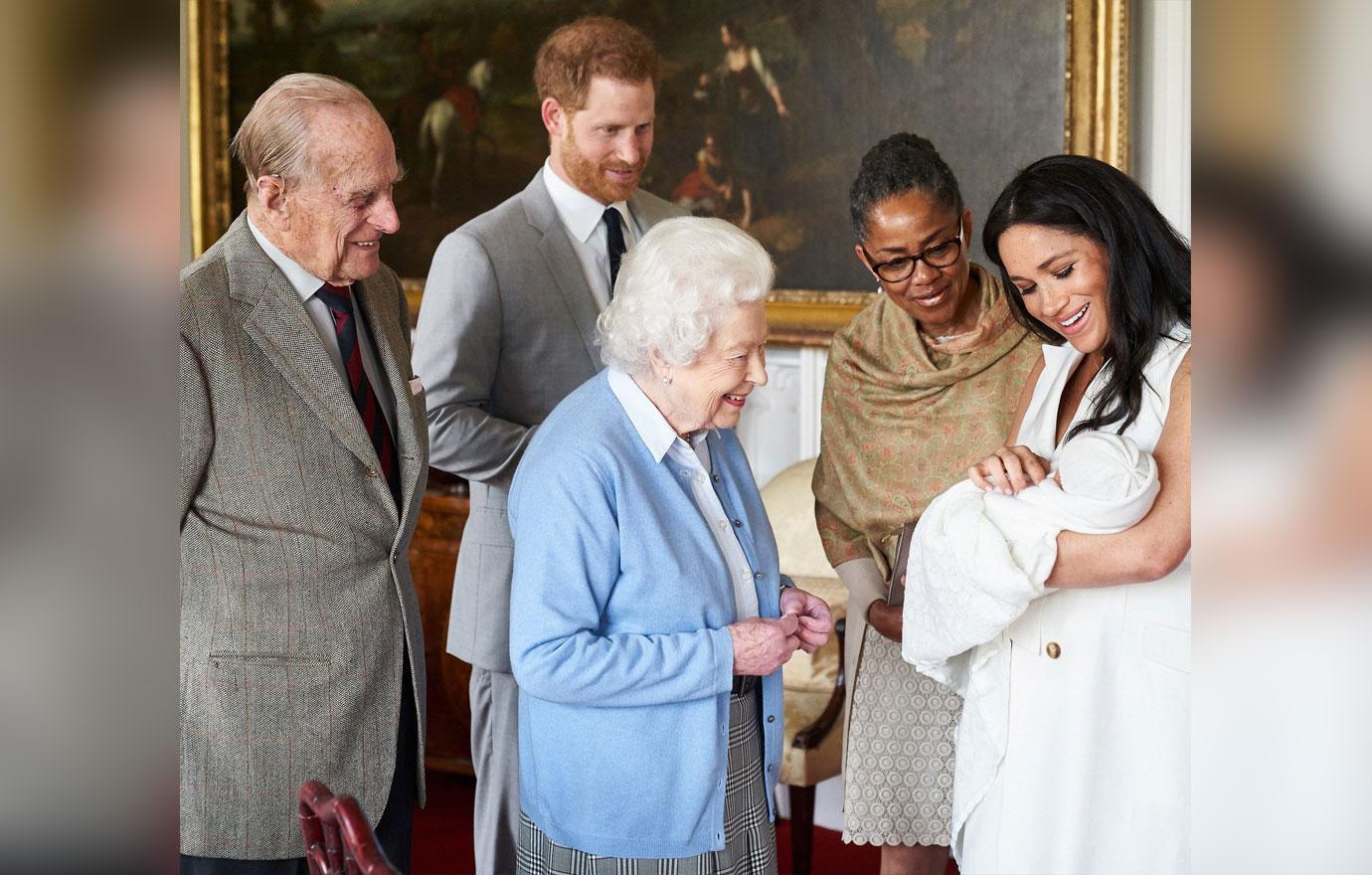 meghan markle mother doria ragland helping with baby lilibet