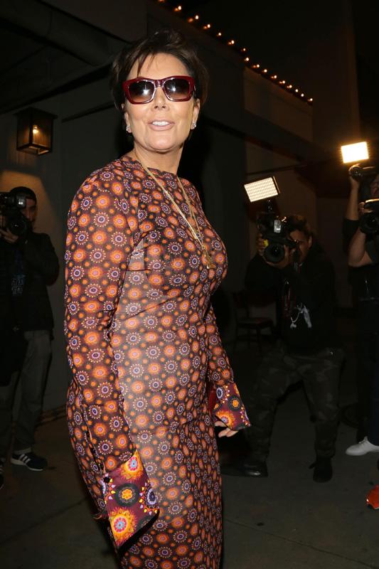 Kris Jenner looks stunning after dinner at Craig&#8217;s