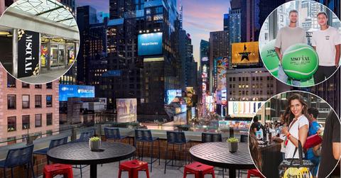 M Social Hotel New York Times Square served up tennis, wellness, rooftop cocktails and unbeatable city views as it brought US Open energy to the heart of Manhattan.
