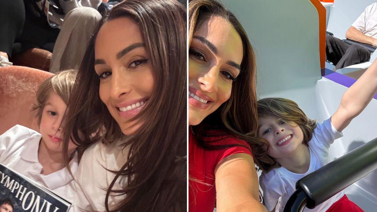 pic of Nikki Bella & Matteo. 