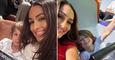 pic of Nikki Bella & Matteo.