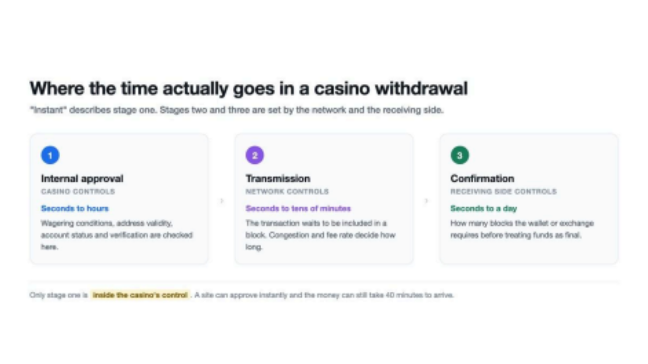 instant withdrawal casinos in canada what instant actually means