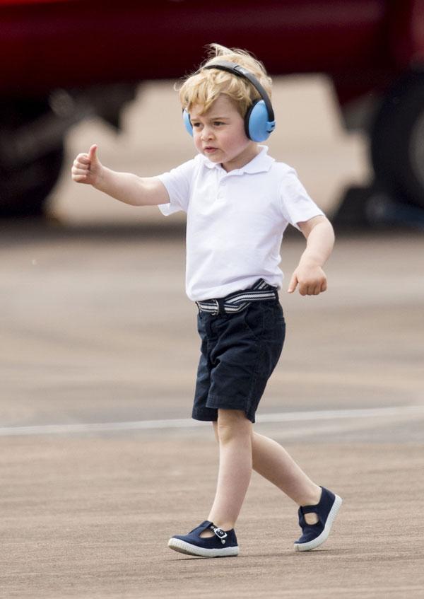 prince george royal crying