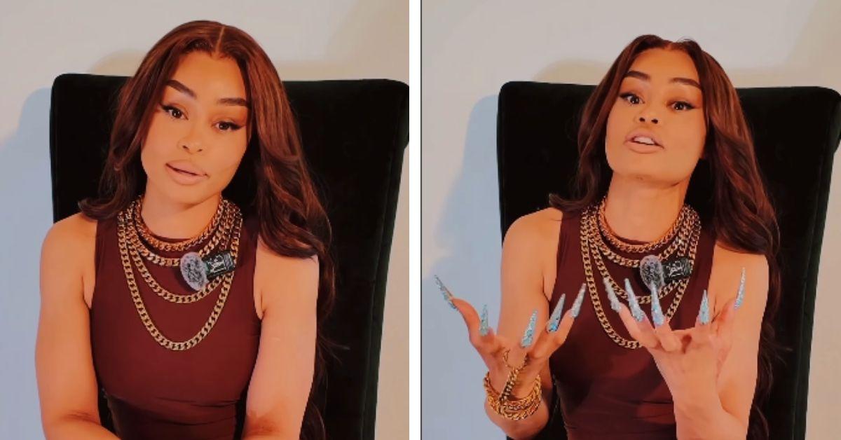 image of Blac Chyna revealed that she removed her silicone injections and clarified that she never underwent a Brazilian Butt Lift.