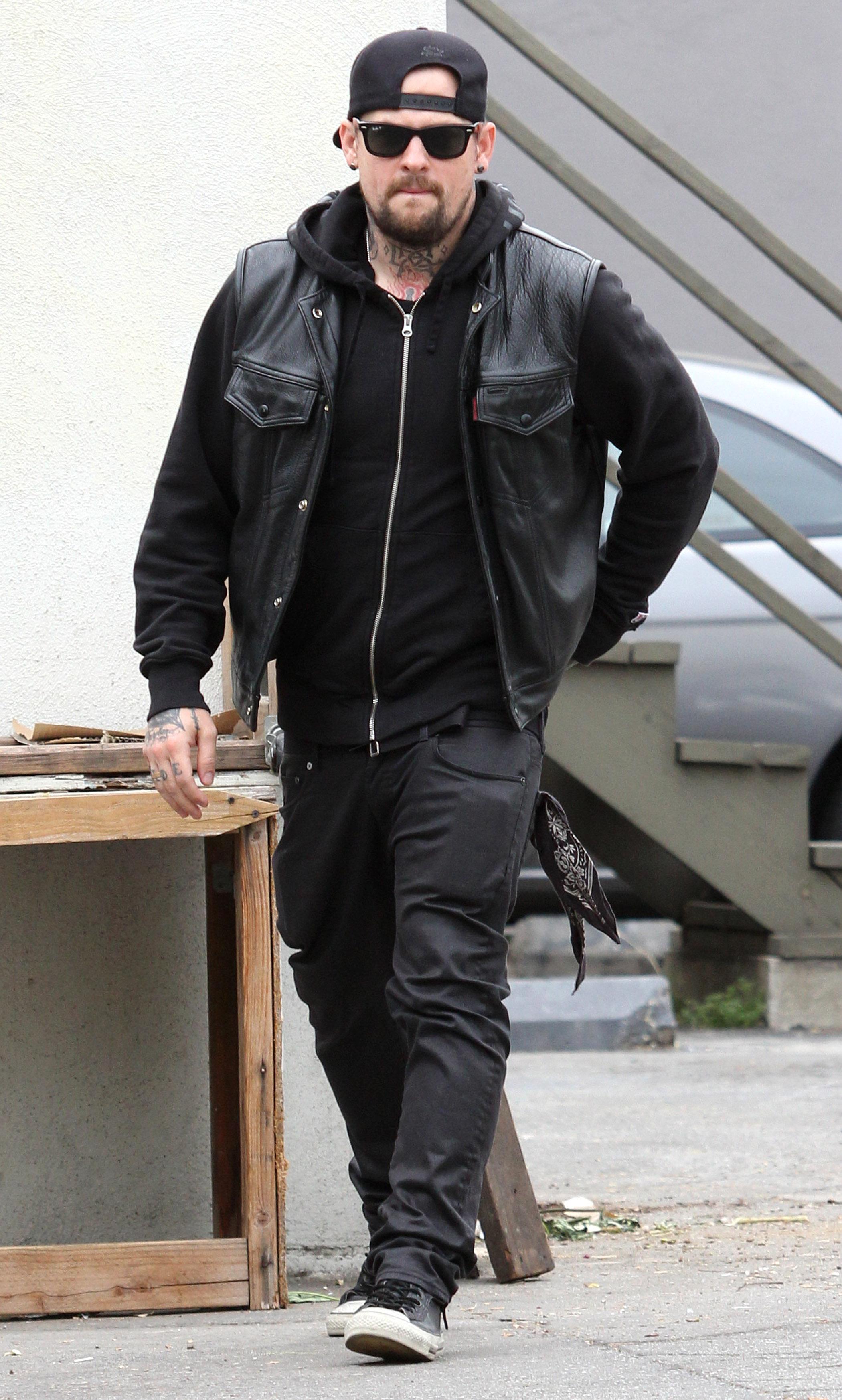 Benji Madden out and about in Los Angeles