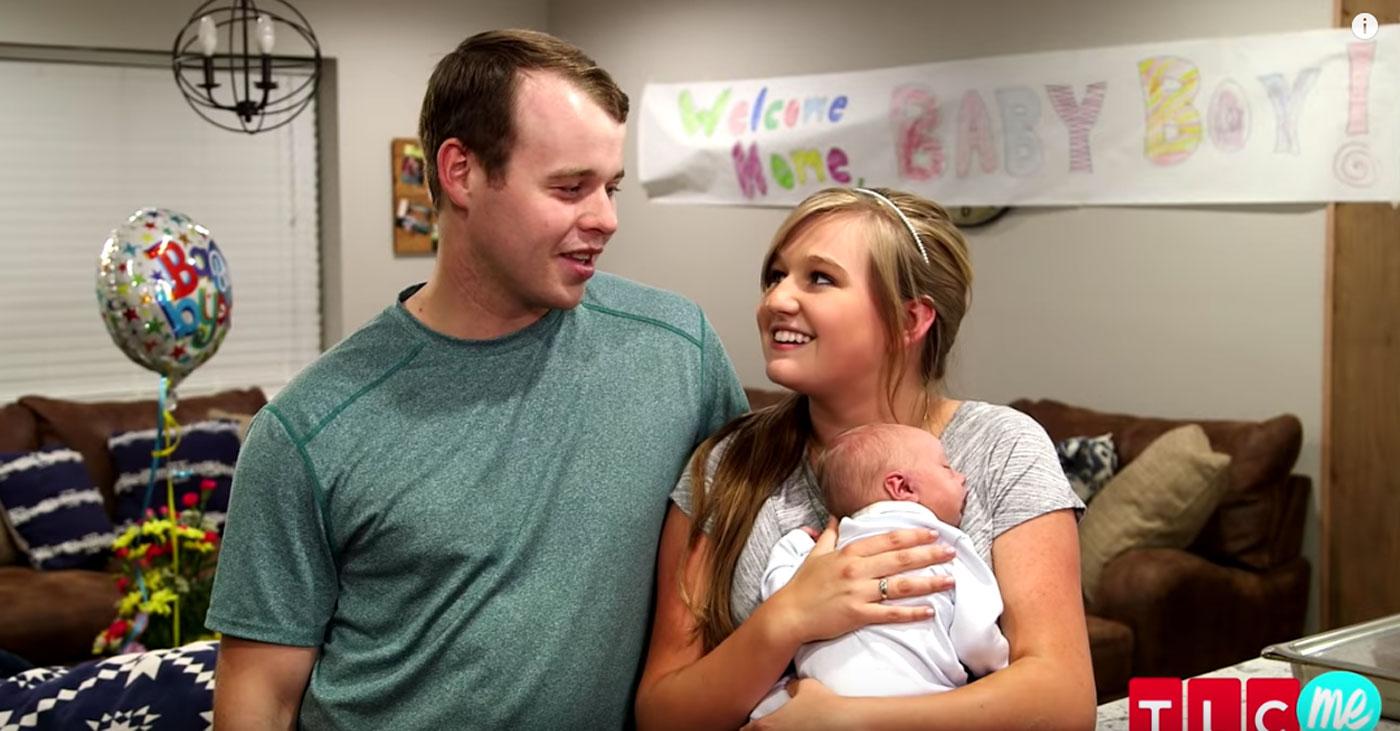 Joseph Duggar wife Kendra son Garrett