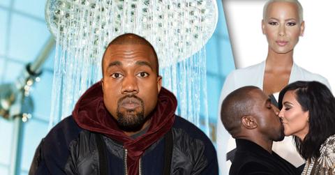 Kanye west amber rose kim kardashian
