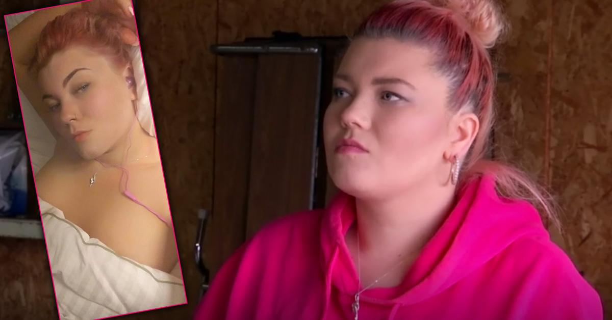 Amber Portwood Shares A Nearly Naked Selfie Of Herself In Bed After Splitti...