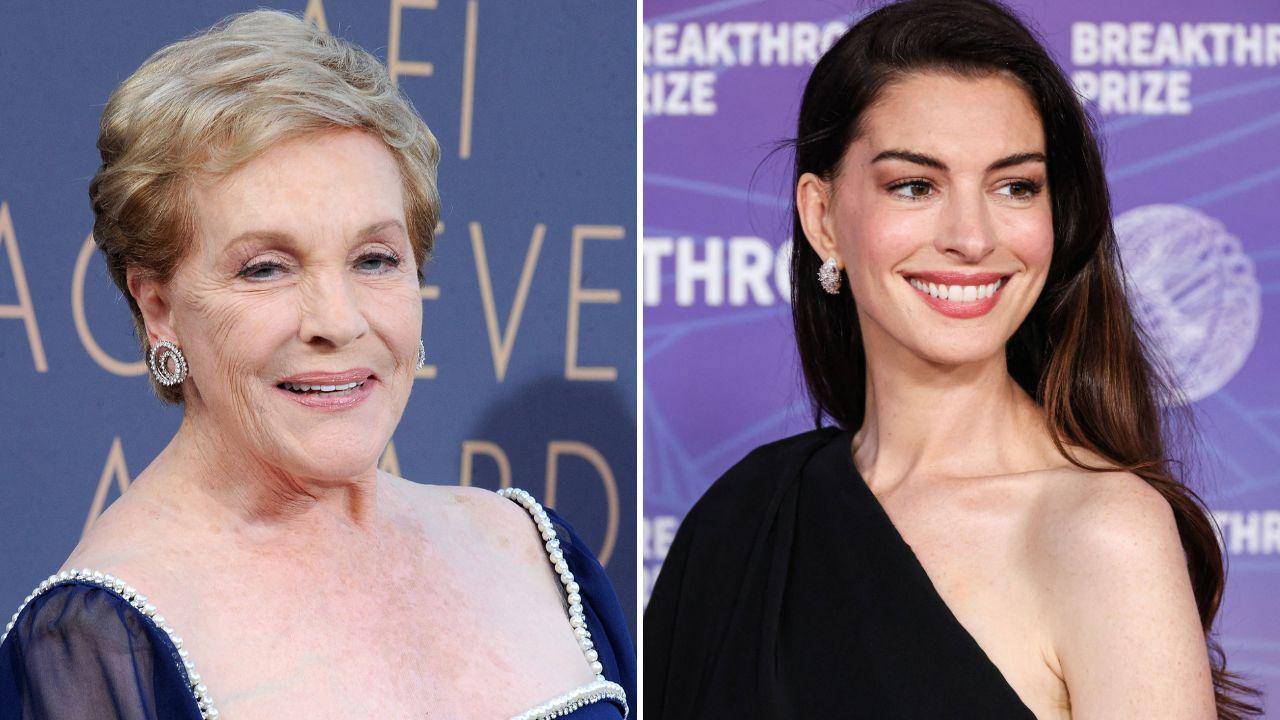 Anne Hathaway, Julie Andrews