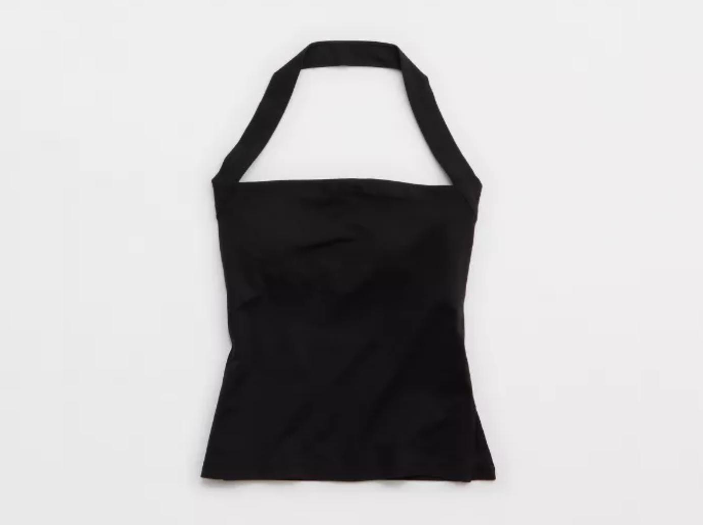 black aerie halter top