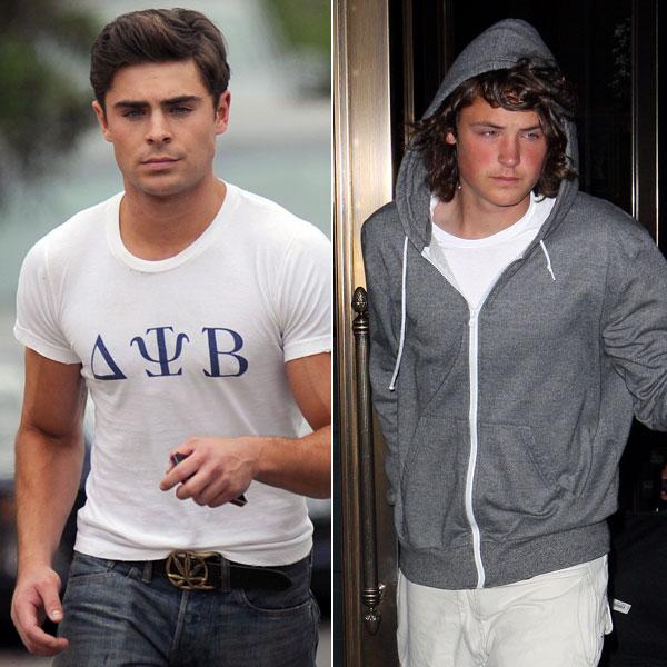 Zac and Dylan Efron