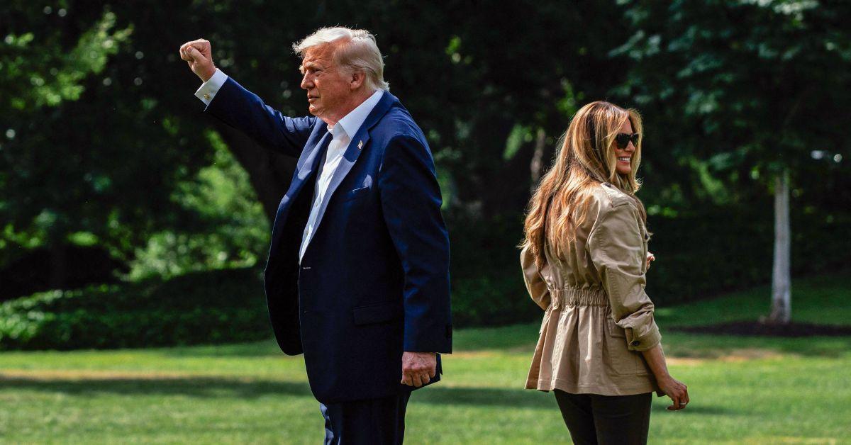 photo of Donald Trump praised his wife for the 'very good challenge'