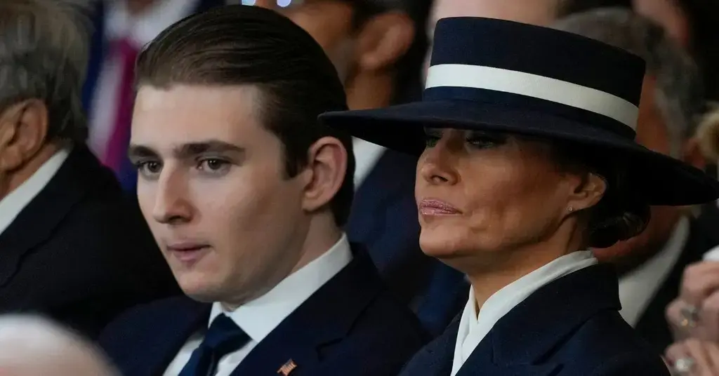 barron trump lives apolitical lifestyle new mystery girlfriend