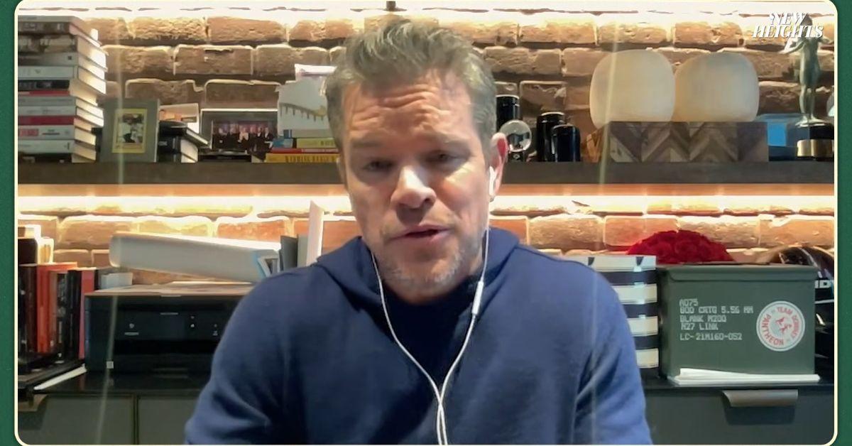 Photo of Matt Damon explained that he hit his high school weight of 167 pounds.