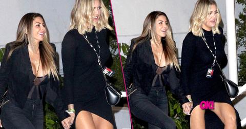 Khloe Kardashian Wardrobe Malfunction Dress Underwear