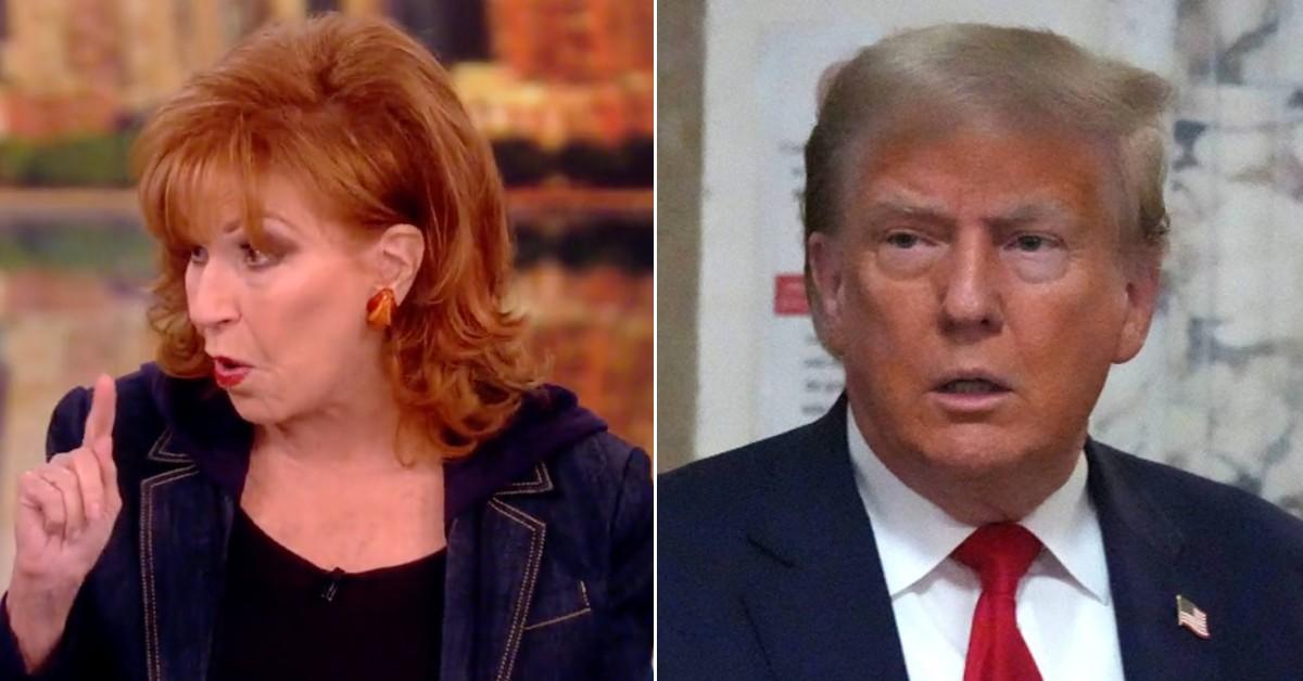 'He Really Looks Scared': The View's Joy Behar Says Donald Trump's Goal Is to 'Stay Out of Jail'