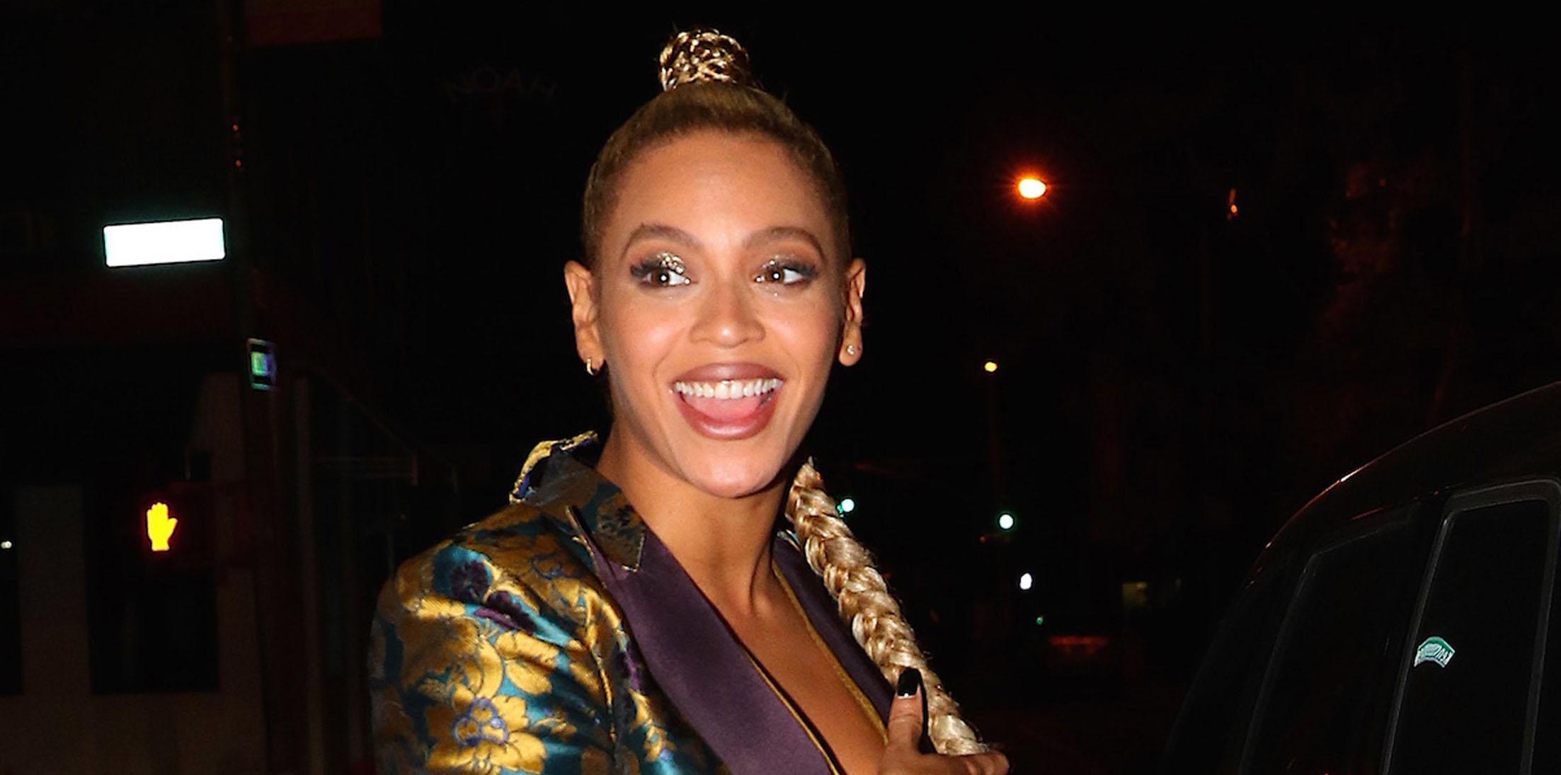 *EXCLUSIVE* Beyonc celebrates with Jay Z, Nicki Minaj and T.I. until the early morning