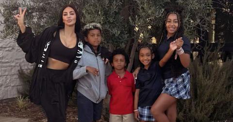 Photo of Kim Kardashian, North West, Saint West, Chicago West and Psalm West