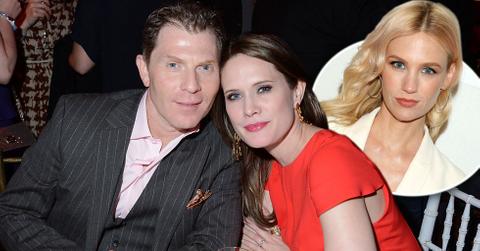 Bobby flay cheated january jones