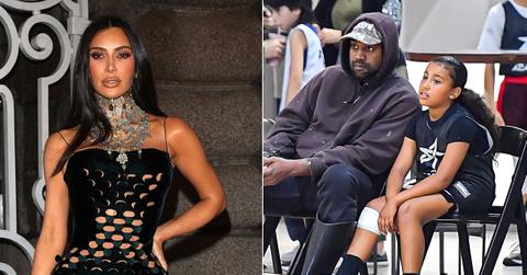 kanye west kim kardashian kids fake school celebrities