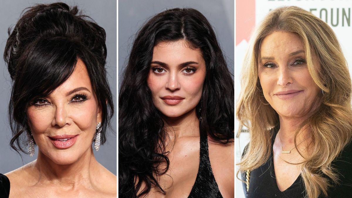 Photo of Kris, Kylie and Caitlyn Jenner