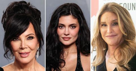 Photo of Kris, Kylie and Caitlyn Jenner